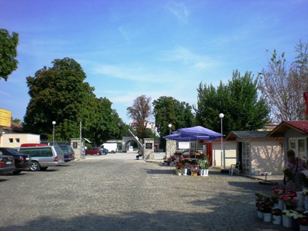 Plovdiv cemetery carpark